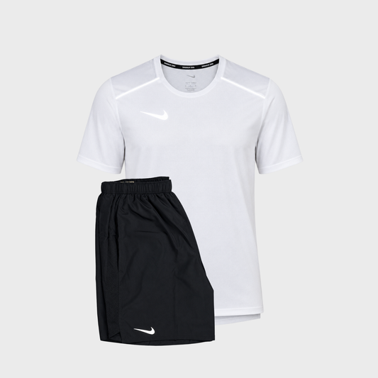 Ensemble Running Blanc